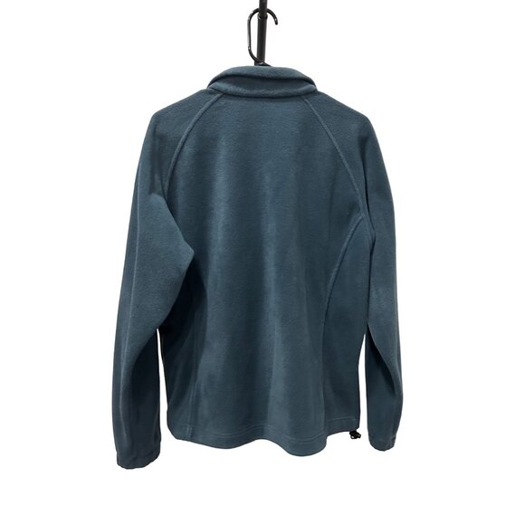 Columbia Women's Full-Zip Fleece Jacket Size Large Teal - Picture 2 of 8